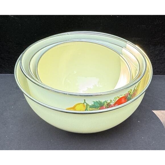 Vintage Metro Vitroceramic Bowls Set of 4 - Picture 10 of 16